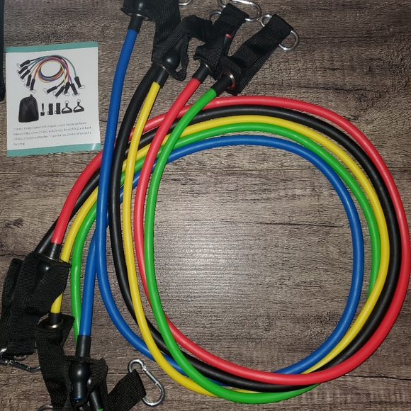 NEW Premium Resistance Bands Set - Picture 2 of 2